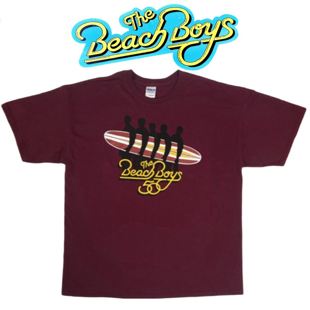 Vintage The Beach Boys 50th Anniversary Tour Tee Shirt Hollywood Bowl XL - Picture 9 of 9